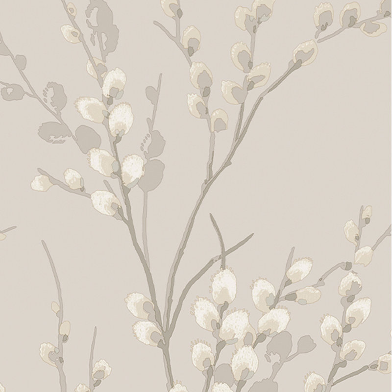 Rouleau de papier peint Laura Ashley Willow, Gris colombe