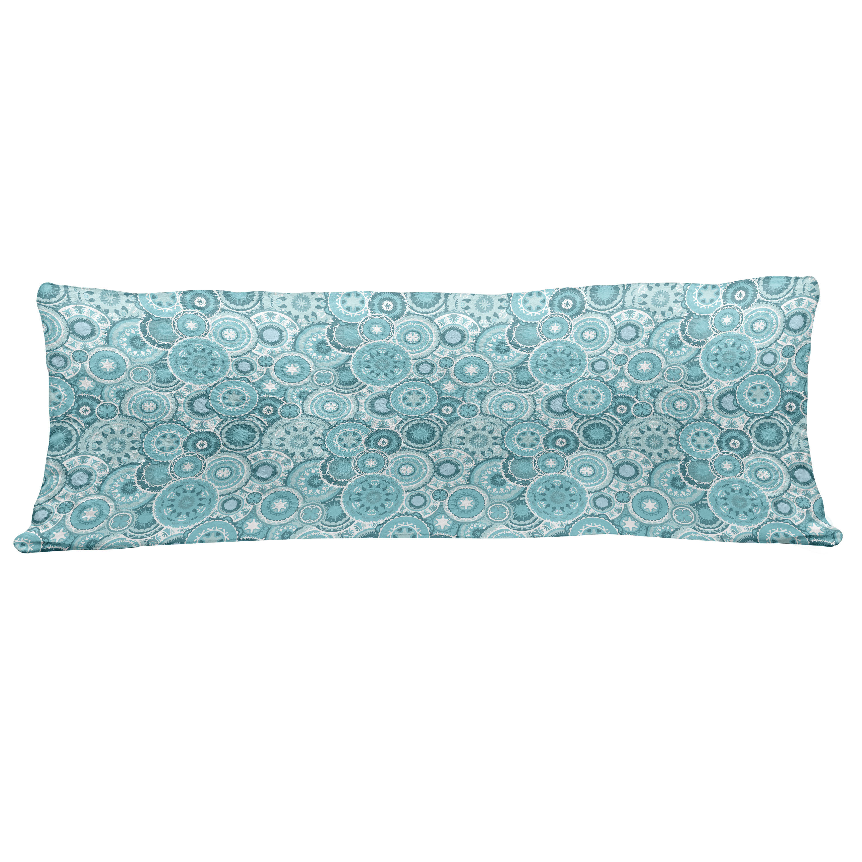 Large Throw Pillows, Teal Aqua Gray and Turquoise Blue Couch Pillows Set, Bed  Decor Pillow, or Blue Lumbar Pillow Covers for Sofa Cushions 