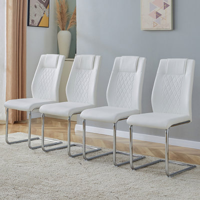 Chaises de salle à manger en similicuir