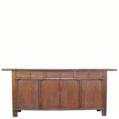 19th Century Rustic Elm Buffet