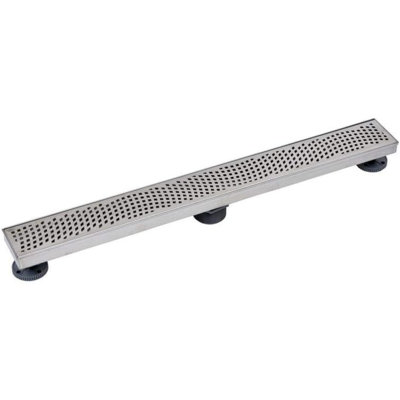 Stainless Steel Linear Shower Drain Wave Grate