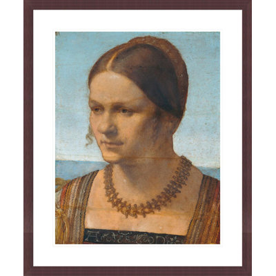 Portrait d'une jeune femme vénitienne par Albrecht Dürer, impression giclée sur cadre