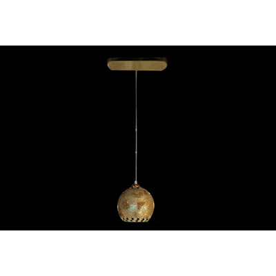Chelsea 1 - Light Gold Dome Pendant