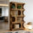 Practical Display Shelves,Bookshelf,S-Shaped Storage Bookcase