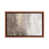 Toile classique avec cadre brun