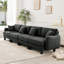 Canapé 4 places en tissu Boucle-2075821427