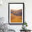Trail on the Desert in Abstract - Picture Frame Graphic Art Print-55767907-55767906