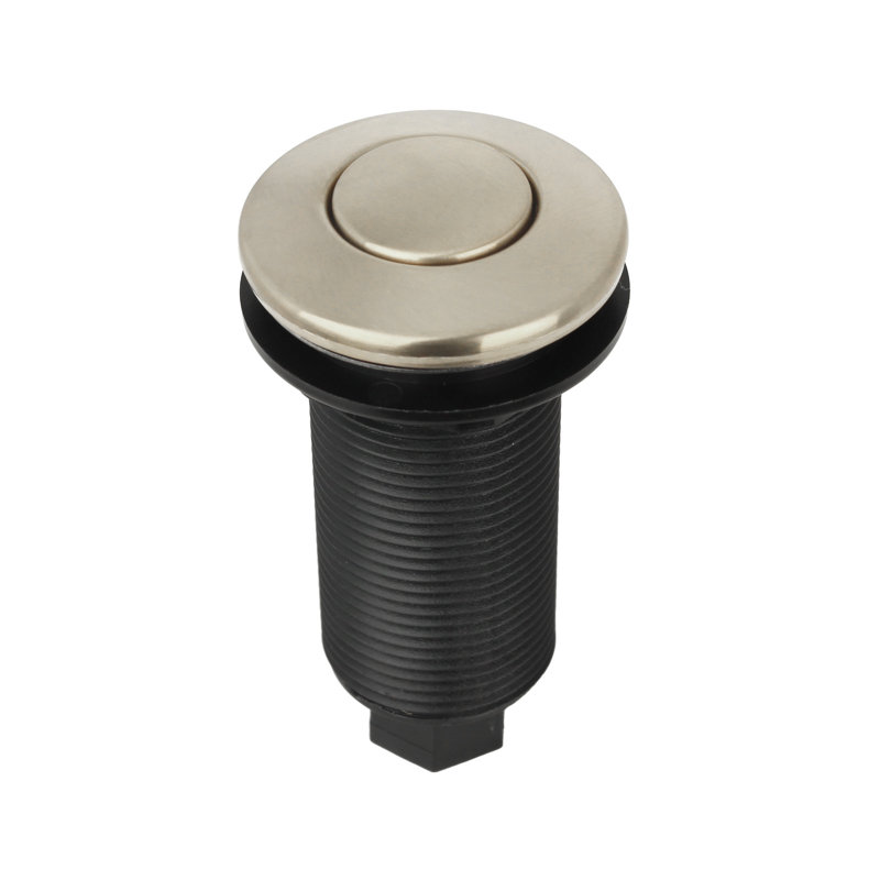 Garbage Disposal Air Switch, Brushed Nickel