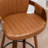 Youngstown Upholstered Swivel Counter Stool With Wood Frame-123200777