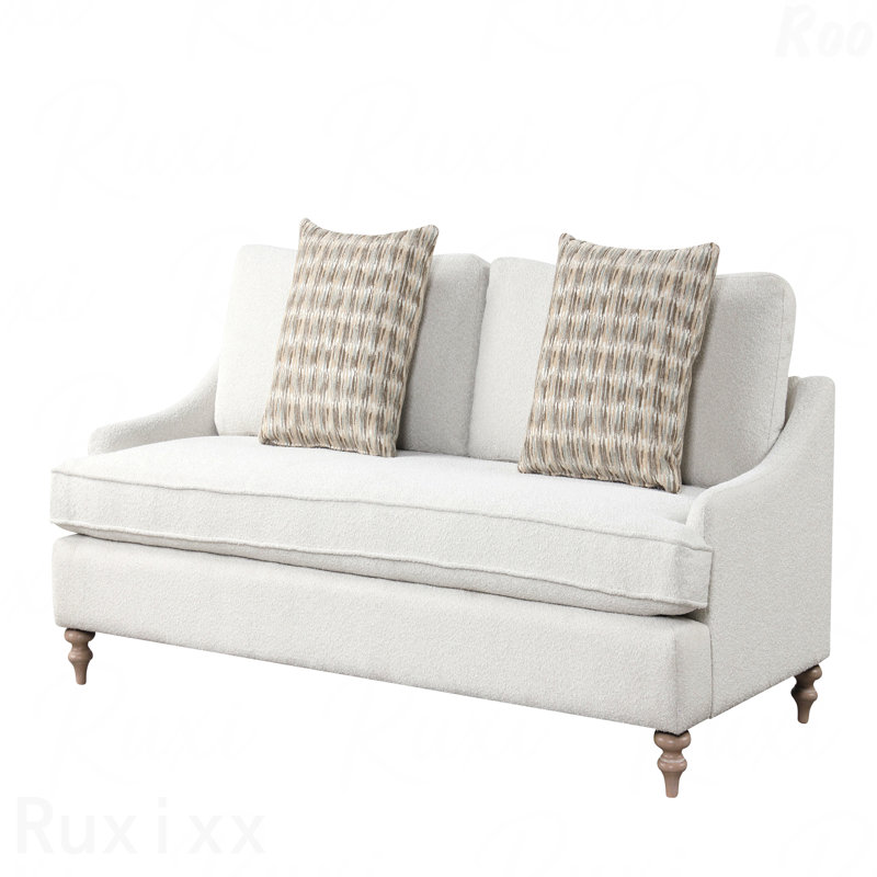 Ensemble canapé et causeuse - Coussin une pièce