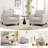 Mid-Century Accent Chairs Featuring Wide Backrest-311153061