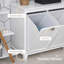 Armoire de salle de bain inclinable avec conception imperméable et grand rangement pour serviettes et articles essentiels