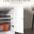 Sideboard, Buffet Cabinet with 2 Drawers, 2Storage Cabinets, 4 Barn-Style Doors