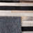 Shadle Hand Woven Leather/Felted Cloth Abstract Rug in Black/Ivory-1663655523