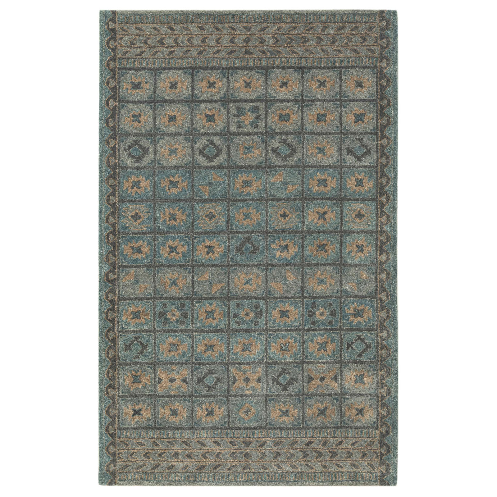 Esther Hand Tufted Wool Indoor Rug, Runner 2'6" x 8'