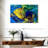 Avery Blue Abstract Tunnels-107703035