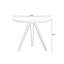 Nut-brown Round Manufactured Wood Dining table-13928514-13928543