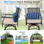 Tabouret de bar avec coussin Anujin