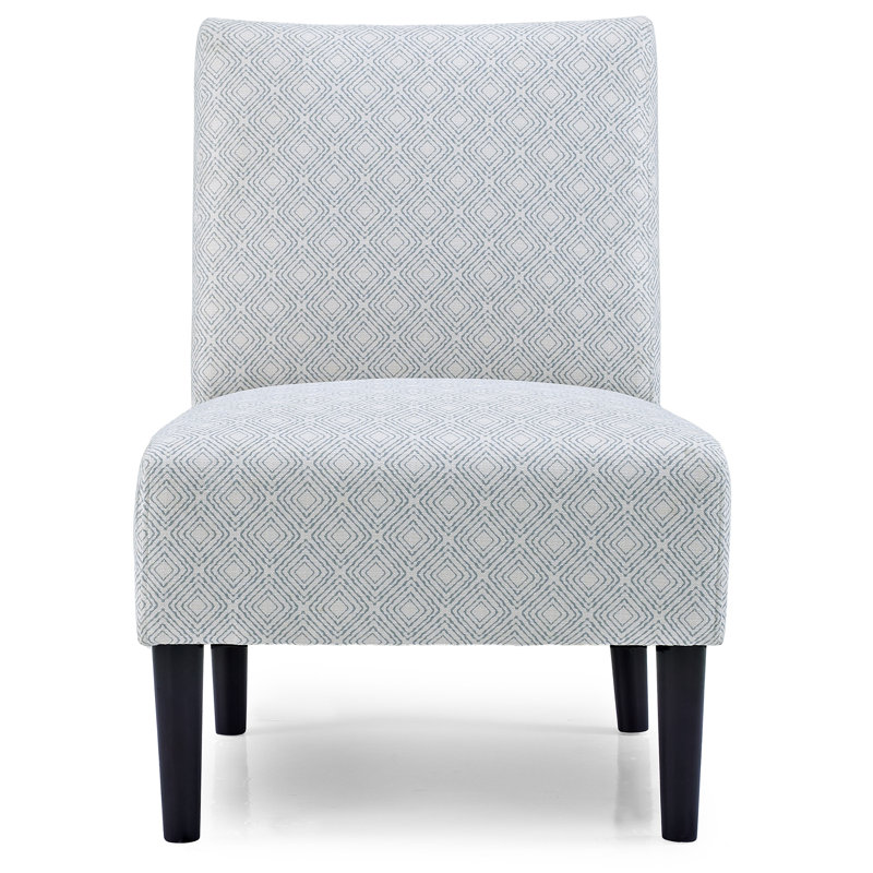 Hive Upholstered Slipper Chair, Robins Egg