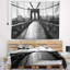 Tapisserie pont brooklyn foncé cityscape-28503924