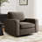 36.2" Wide Upholstered Swivel Accent Armchair-317623323