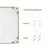 Modern & Contemporary Rectangle Bathroom Vanity Mirror Metal Framed Wall Mirror-100211093-100211104