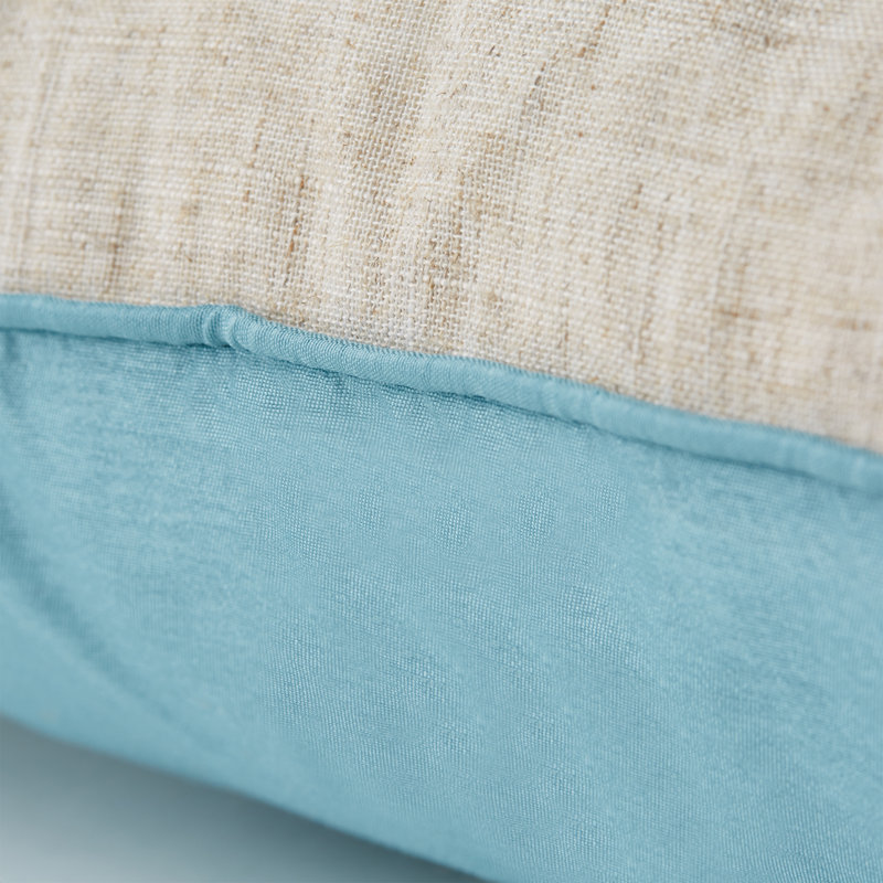 Vintage Hearts Cushion Cover, Duck Egg Blue