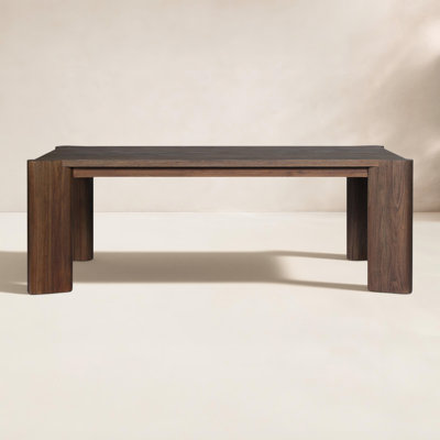 86" Teak Patio Dining Table