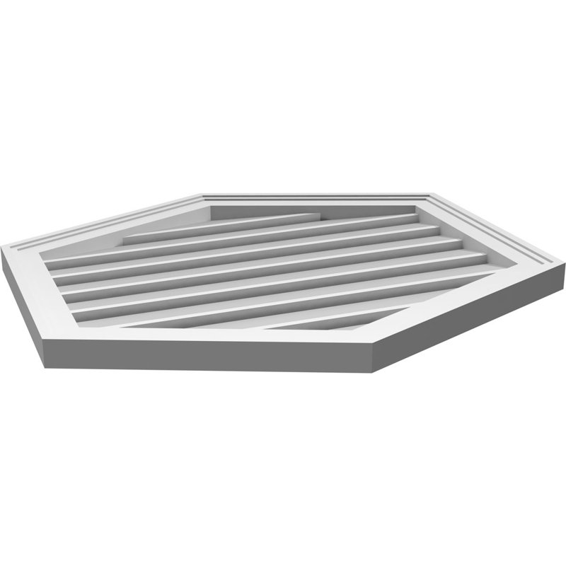 Pente verticale verticale en uréthane 5 pi, H 1,5 po x l 28 po x L 26 po