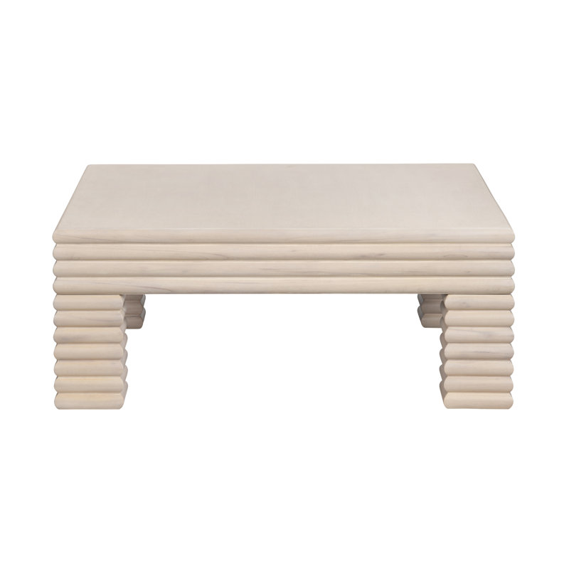 Demartini Square Reeded Cocktail_Coffee Table