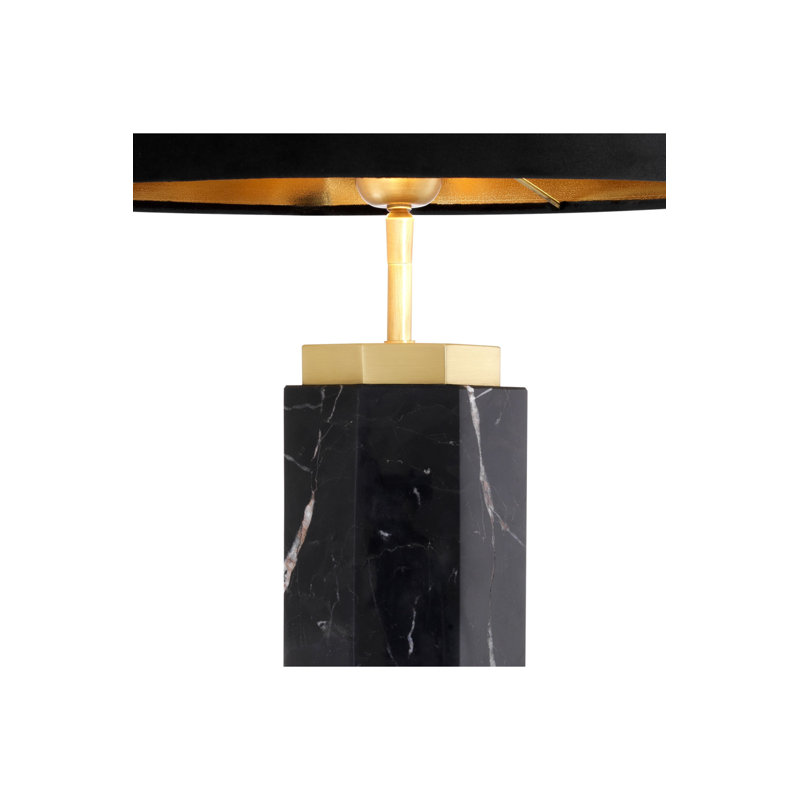 Lampe de table Newman, Noir
