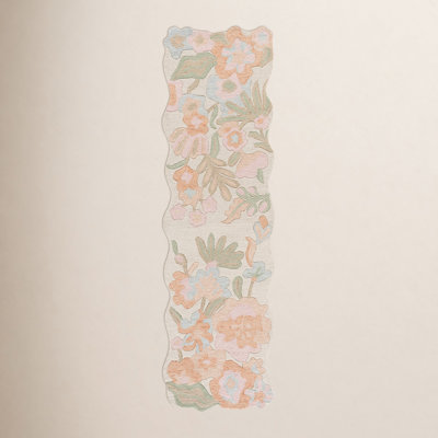 Hand-Tufted Wool Floral Rug