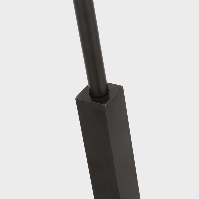 J. Randall Powers Hackney Floor Lamp, Bronze, Linen