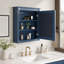 Armoire à pharmacie murale de 61 cm (24 po) avec miroir et tablette réglables en hauteur-930560808