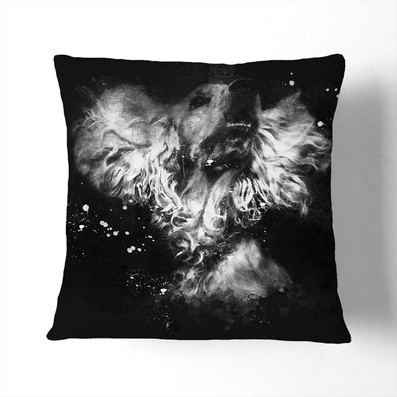 Cocker Spaniel Cushion with Filling, 55cm H x 55cm W x 20cm D