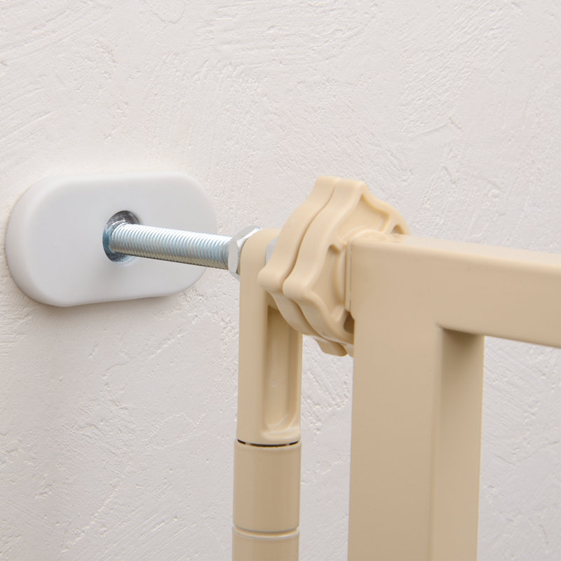 Barrière de sécurité en acier pour chat 71,5 pouces, Beige