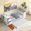 Lit de jour avec accoudoirs et chargeur, lit gigogne escamotable-1310429508