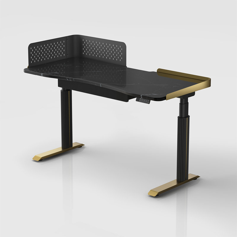 Organisateur de bureau et panneau perforé de rangement 18 po x 18 po, noir, H 8,66 po x l 18,11 po x P 18,11 po, Noir