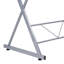 L-Shaped Metal Base Computer Desk
