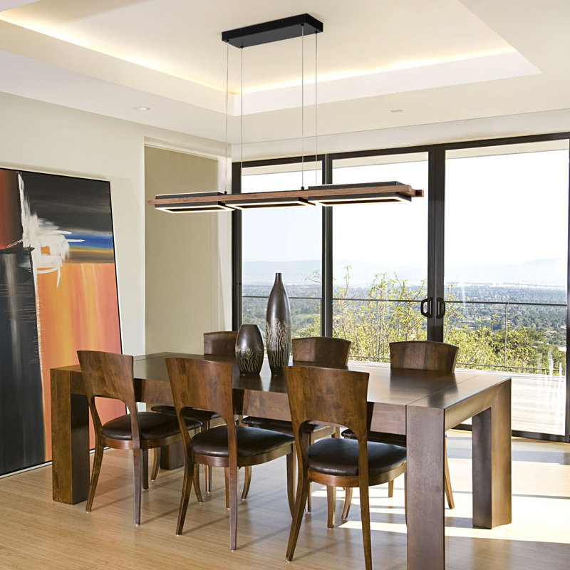 Chevee 5 - Light Kitchen Island 47.3″ Modern Linear LED Pendant