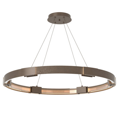 Aura 12 - Light Unique Wagon Wheel LED Chandelier