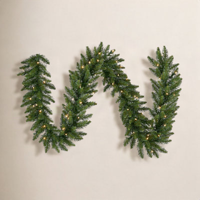 Peabody 108 " Pre-Lit Garland