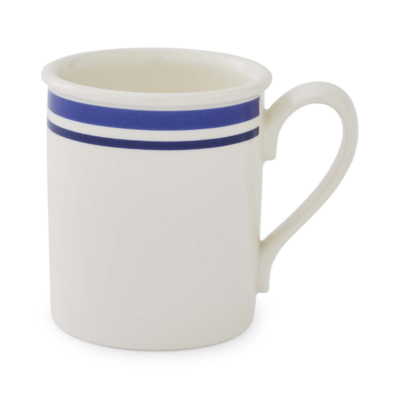 Portmeirion, Potter's Stripe - Breakfast Mugs, Blue