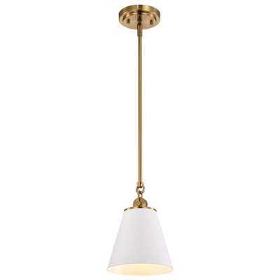 Gertie 7" W 1-Light Cone Single Pendant