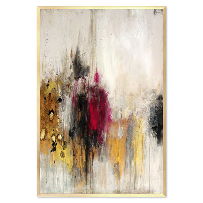 Abstraction - Wrapped Canvas Painting