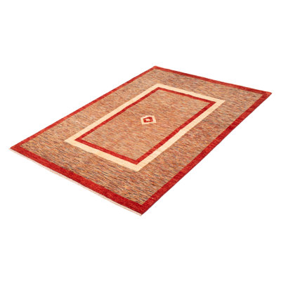 One-of-a-Kind 5'4" X 8'2" New Age Wool Area Rug in