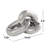 Lasanska Ceramic 3 Link Chain Decorative Sculpture-886131744-886131745