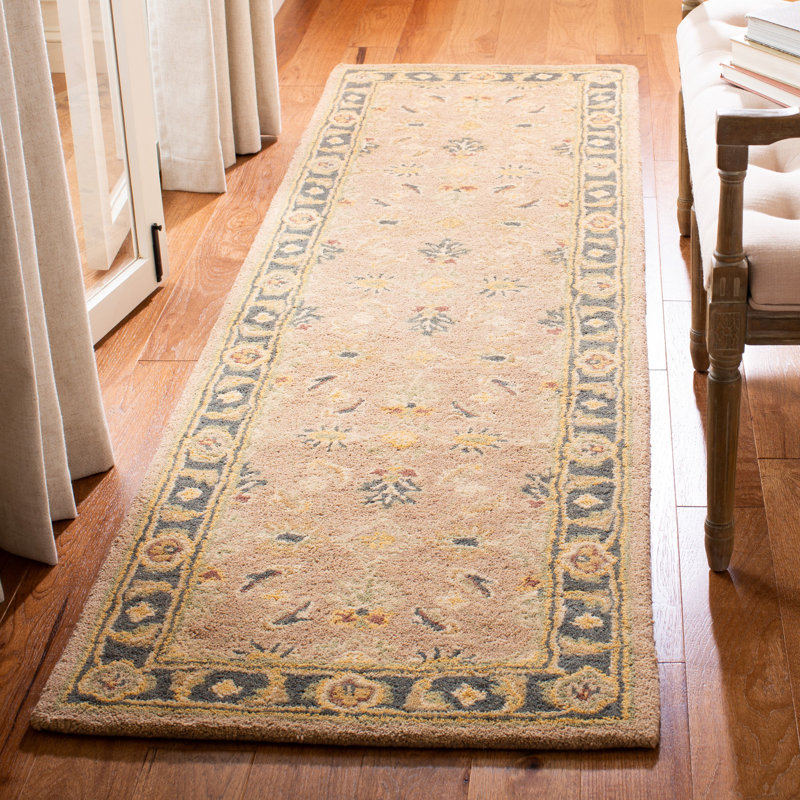 Tingley Hand Tufted Wool Oriental Rug, Runner 2'3" x 12'