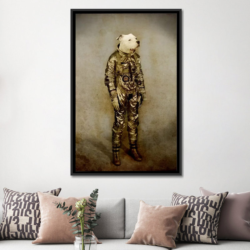 « solid », reproduction d’impression sur toile, H 26 po x l 18 po x P 1,5 po, Toile avec cadre noir, Pas de tapis