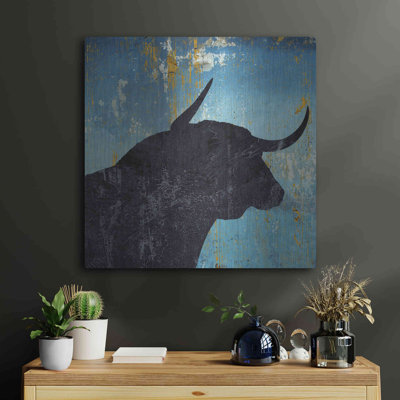 "Bulldom 2" par Karen Smith sur métal